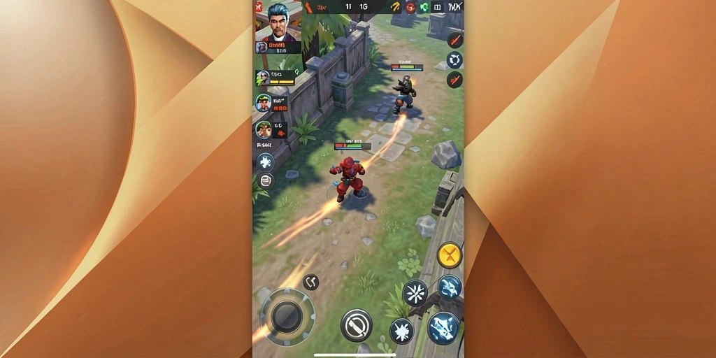 Screenshot dari mode permainan multiplayer yang seru.