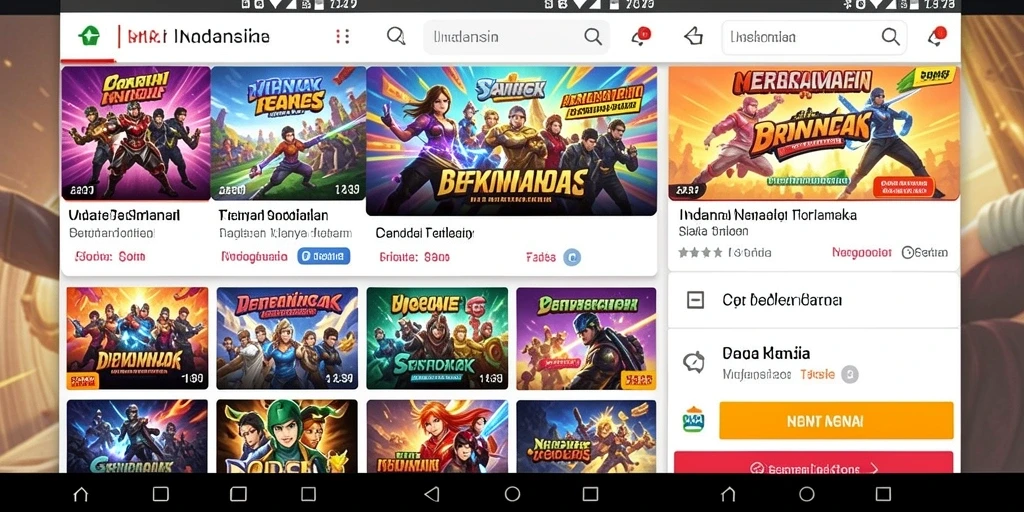 Screenshot menampilkan pilihan karakter kustomisasi yang beragam.