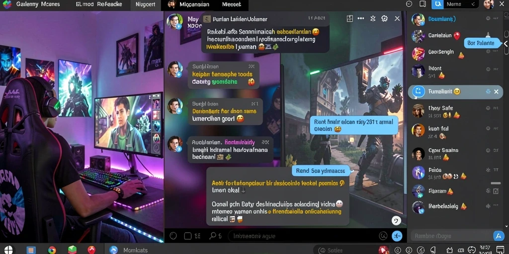 Interaksi yang menarik dengan karakter.