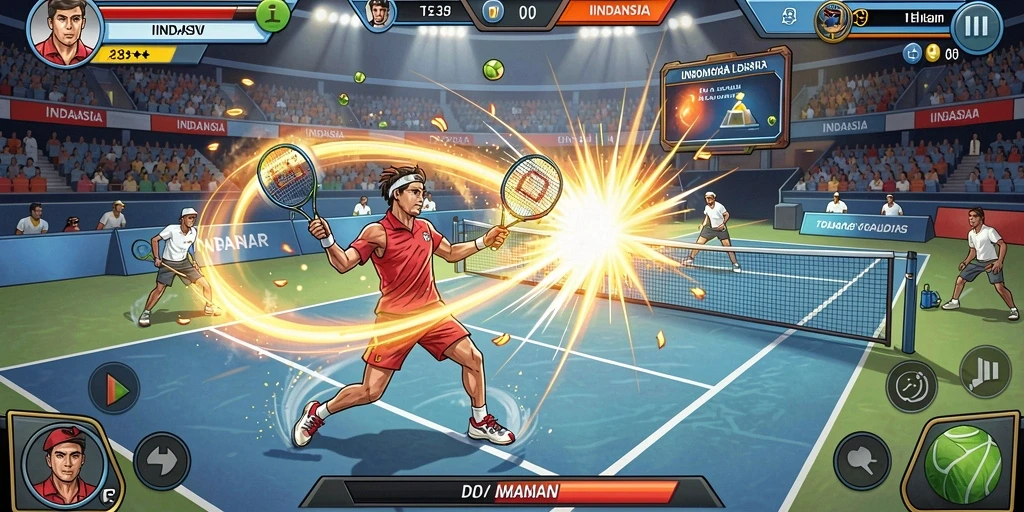 Tangkapan layar menampilkan komunitas aktif dalam game.