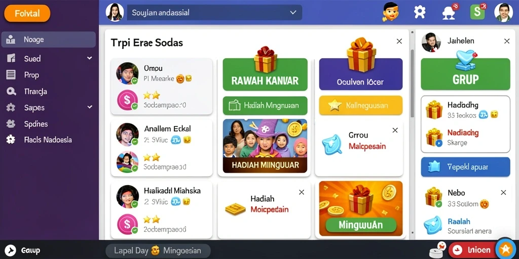 Screenshot dari misi pengiriman yang menantang.