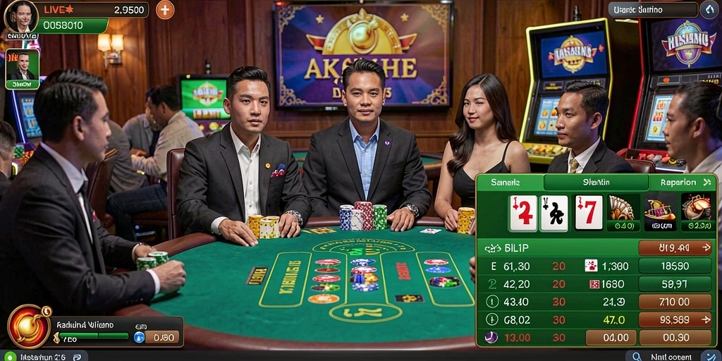 Berbagai pilihan permainan yang tersedia untuk semua pemain.