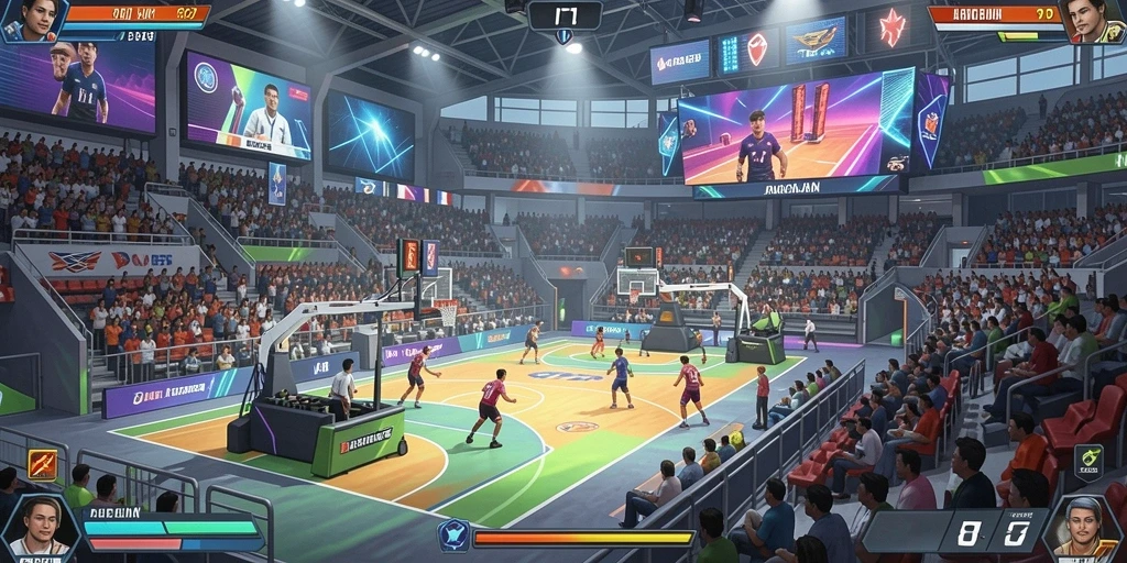 Momen seru dalam mode multiplayer yang menantang.