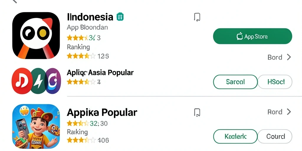 Menu utama yang mudah dinavigasi.