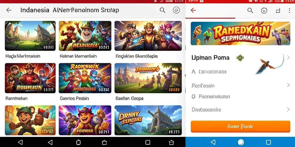 Grafis yang memukau menambah keseruan saat bermain.