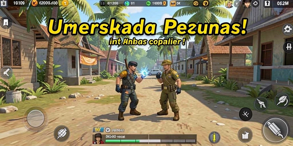 Tantangan seru dalam setiap level permainan.